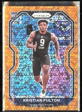 Kristian Fulton 2020 Prizm Orange Disco Rookie Tennessee Titans #397!