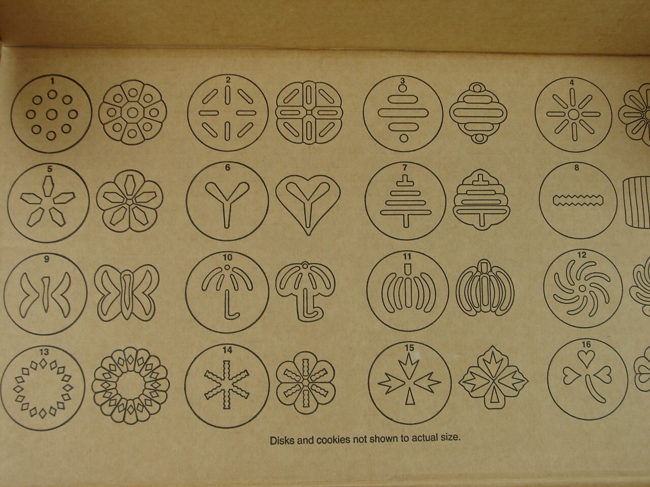 Pampered Chef Cookie Press  - Original Box - Item 1525