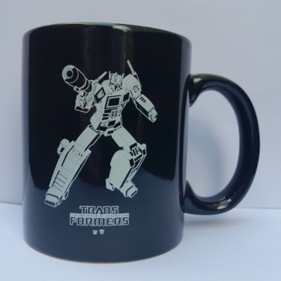 TRANSFORMERS DEFINITIVE G1 COLLECTION KAFFEETASSE (1. STUFE PRODUKTIONSPROBE)