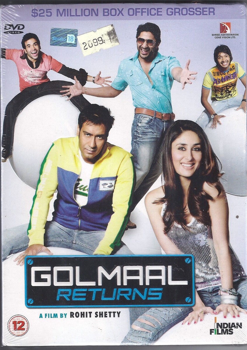 Kunal Khemu Golmaal Again Hd GOLMAAL RETURNS Selling AJAY DEVGAN 2025