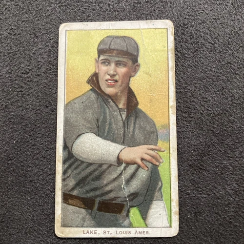 T206 Joe Lake no ball; FR, Polar Bear back Nice!
