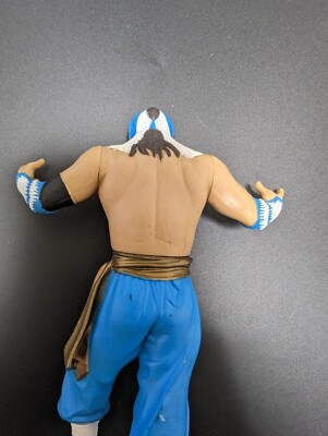 Hayabusa FMW Pro Wrestling Figure toy blue Dreams Come True NJPW
