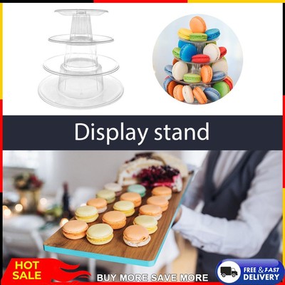 4/6 Tiers Macaron Display Stand Wedding Dessert Tower Rack for Afternoon Tea