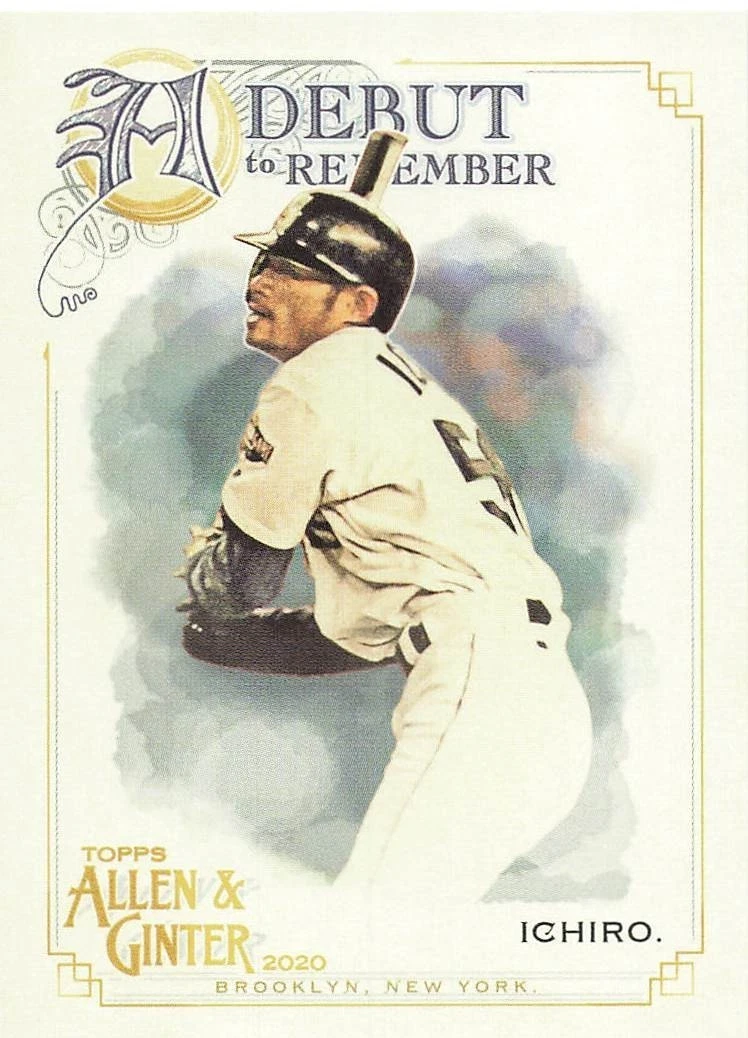 2020 Topps Allen & Ginter's - Ichiro Suzuki #DTR-30