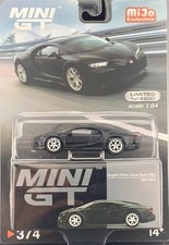 MINI GT #374 - MATTE BLACK - BUGATTI CHIRON SUPER SPORT 300+
