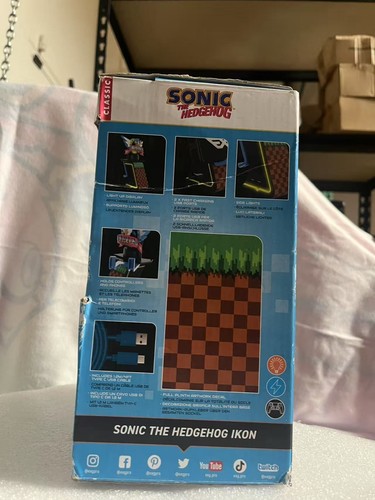 Sonic the Hedgehog Cable Guys Light Up Ikon Gaming Accessories Holder - Picture 10 of 13