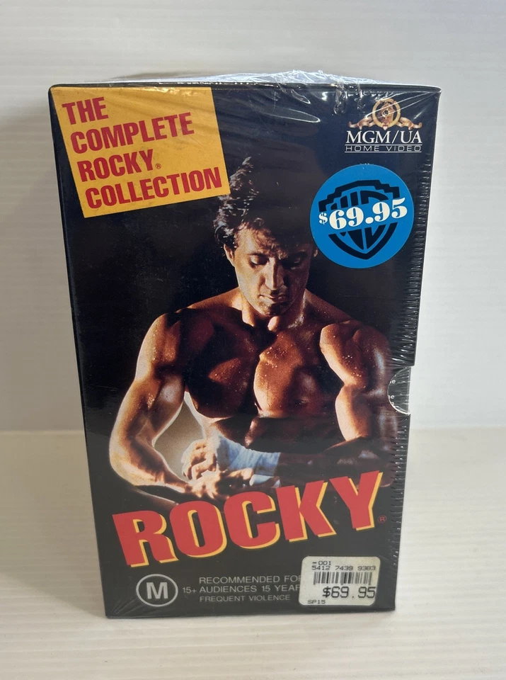 The Complete Rocky Collection 1-5 VHS from Sylvester Stallone NEW SEALED - Image 4 of 4