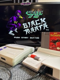 Wrath of the Black Manta (Nintendo NES) Cleaned, Tested & Authentic Blockbuster⭐