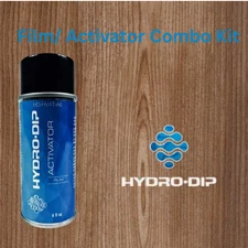 Hydro Dip  Film Activator Combo Kit HD-W620 Brown Texture
