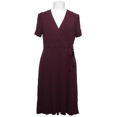 Amazon Essentials, Wickelkleid, Größe: M, Lila, Einfarbig, Damen #mQd