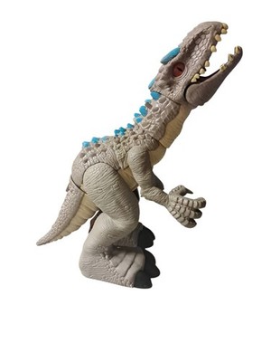 Jurassic World Dinosaur Imaginext Action Figure T-Rex Thrashing Indominus Rex