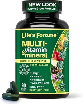 Life's Fortune Multivitamin & Mineral, 90 Tablets