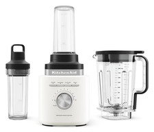 KitchenAid Pure Power Blender with 2 Personal Blending Jars - Porcelain White