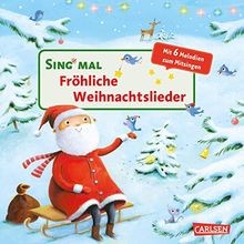 Sing mal (Soundbuch): Fröhliche Weihnachtslieder: Tönend... | Buch | Zustand gut