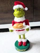 New! The Grinch Nutcracker 11" Dr. Seuss How The Grinch Stole Christmas Decor