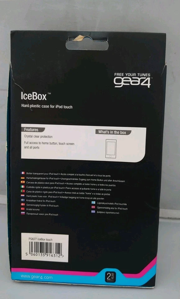 Gear4 iPod Touch Crystal Clear Hard Plastic Case-IceBox - Image 3 of 3
