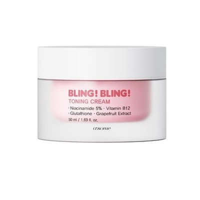 ASOME Bling Bling Toning Cream 50ml Moisture Brightening Vitamin Cream K-Beauty