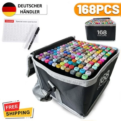 TOUCH YOUCH YOUCH 168 Farben Acrylstifte Für Steine Wasserfest Acrylstifte Marker Stifte Permanent