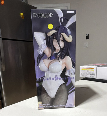 FuRyu BiCute Bunnies Albedo Overlord Anime Figure PVC ABS Collectible