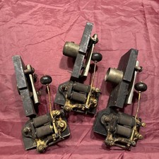 3-Vintage/Antique Faraday Electric Bell. Vintage Telephone Bells