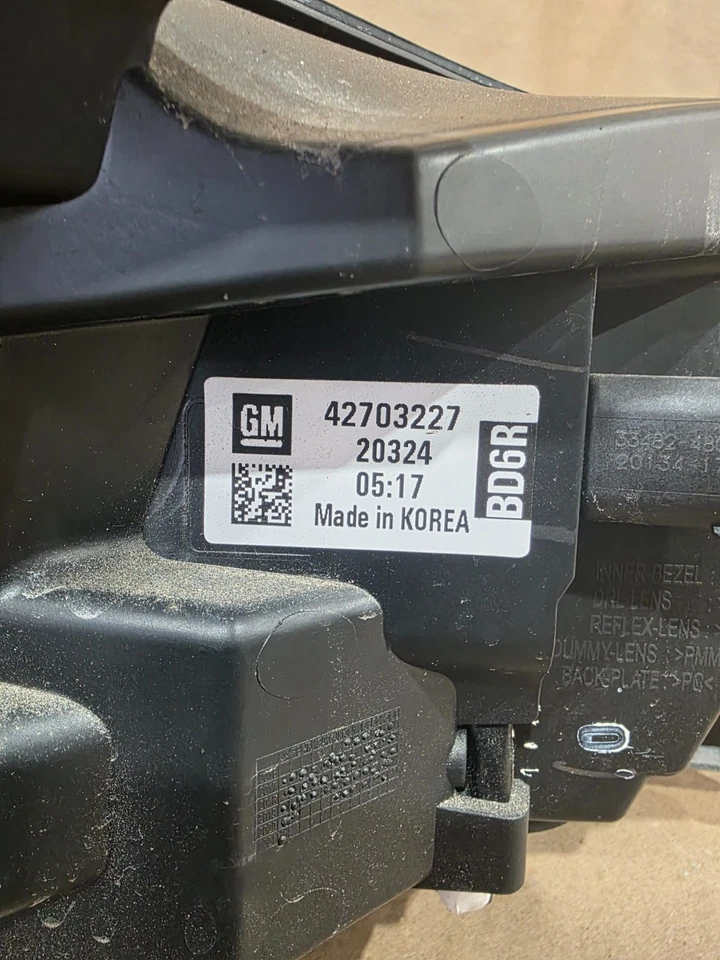 Conjunto de faros OEM GM 42703227 2017-2021 Chevy Bolt EV lámpara delantera Foto 3 de 4