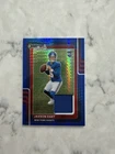 2025 OPTIC Jaxson Dart THREADS Jersey/Patch Holo Prizm Rookie Card. NY Giants