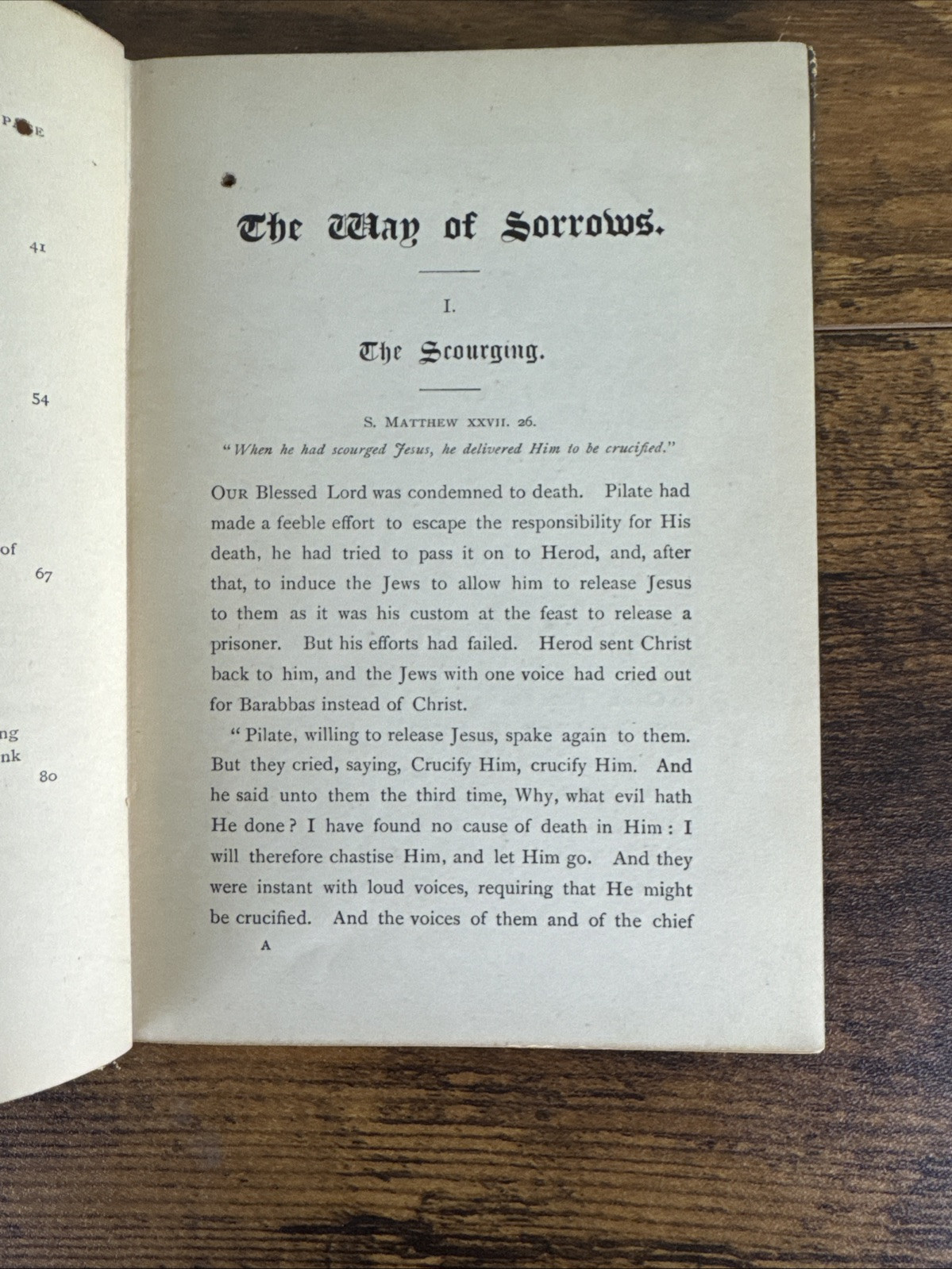 THE WAY OF SORROWS ~ SEVEN DISCOURSES FOR LENT ~ BY S. BARING GOULD