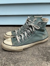 Vintage Converse Chuck Taylor All Star Shoes Men's Sz 6.5 Made In USA Green