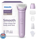 Philips Lady Shaver Series 8000 - Cordless, Wet and Dry Electric Shaver, 3-Bl...