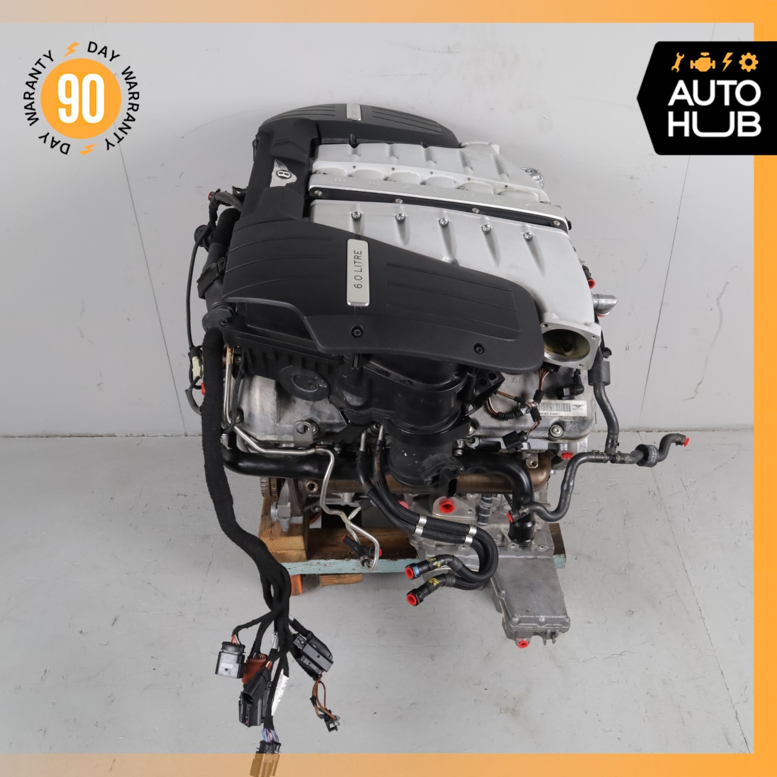 03-13 Bentley Continental GTC Flying Spur 6.0L W12 Engine Motor Assembly OEM 19k