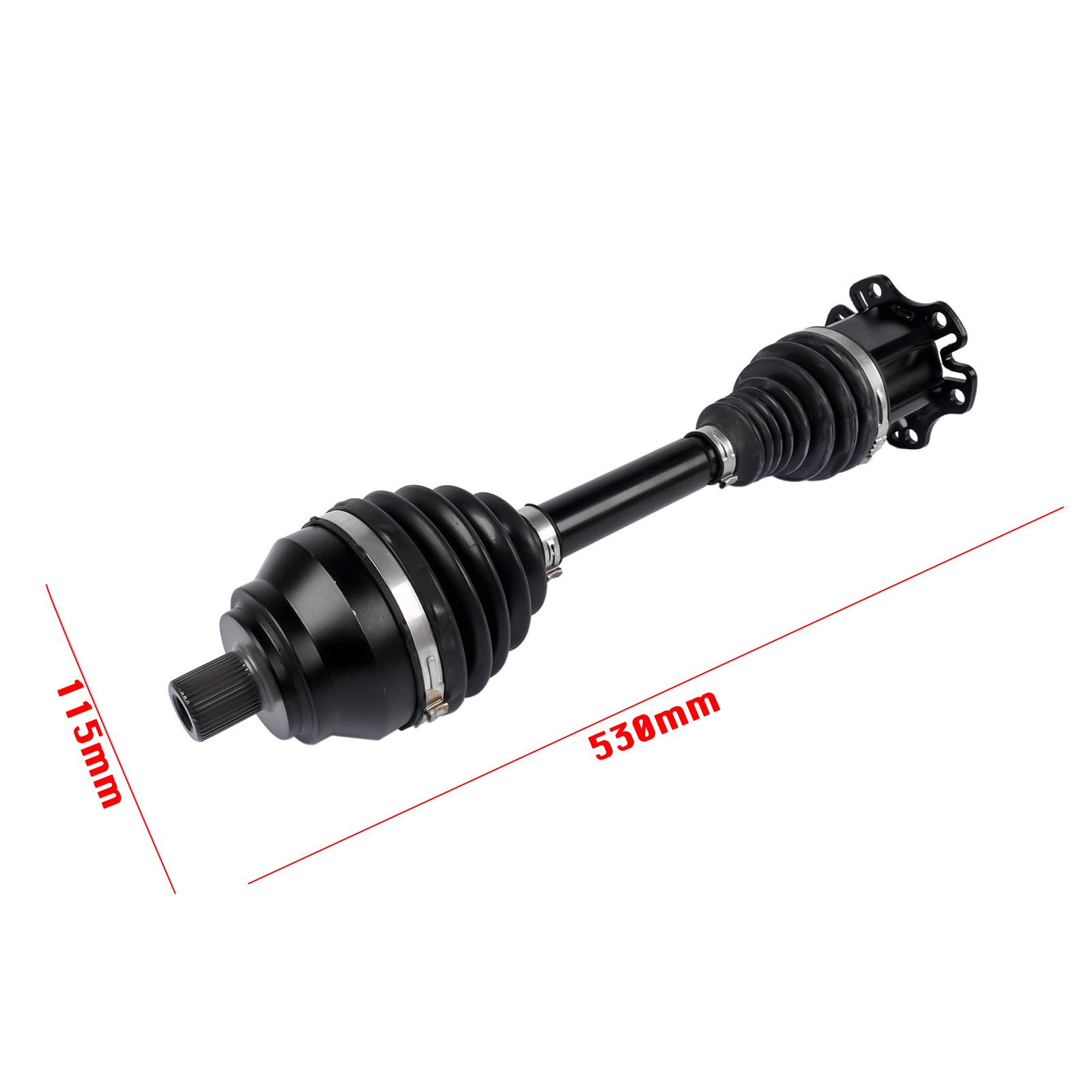 For Bentley Continental 2003-12 Front Right CV Joint Axle Drive Shaft 3W0407272B