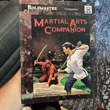 ICE Rolemaster 3rd Ed Martial Arts Companion VG 1997 First Edition #5602