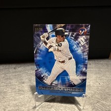 2025 Topps Pristine #PR-4 Manny Machado Precisionaries Blue Refractor #/75