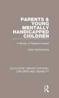 Helen Mcconachie | Parents And Young Mentally Handicapped Children | Buch (2015)