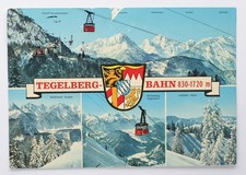 Mehrbild AK Postkarte - Tegelberg-Bahn, Schwangau, 1984