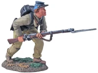 W BRITAINS #31091 Confederate Infantry Defending No.1