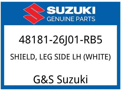 SHIELD, LEG SIDE LH (WHITE)