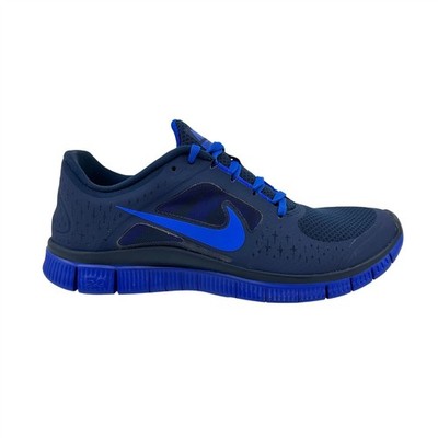 Nike Free Run+ 3 Light Midnight Royal Blue Mens Athletic Sneaker