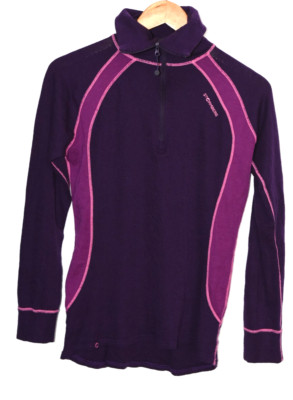Stormberg 100% Merinowolle Top Base Layer Reißverschluss  Damen Gr. XL