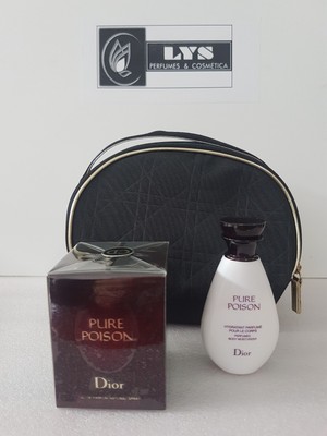 Dior Pure Poison Eau De Parfum 30 ML Sprühdose + Body Lotion 50ml +