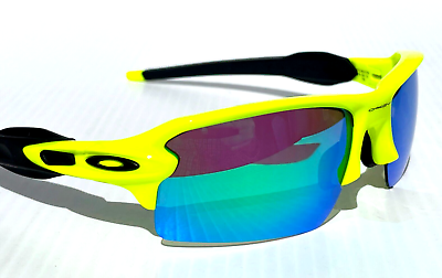 Oakley FLAK 2.0 XL Yellow Tennis Ball POLARIZED Galaxy Jade Oakley FLAK 2.0 XL Yellow Tennis Ball POLARIZED Galaxy Jade