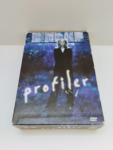Profiler Season 1 DVD 2003 NBC 6-Disc Set VG Ally Walker Robert Davi Roma Maffia