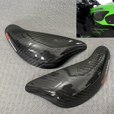 For Kawasaki ZX6R ZX-10R 19-24 Real carbon fiber fuel tank slider Cover Protect