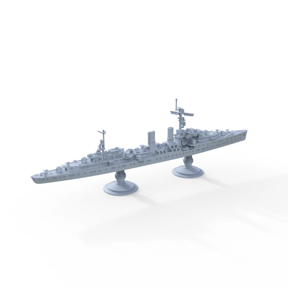 SSMODEL 1:4800 Military Model Kit German Emden Light Cruiser - Image 3 of 4