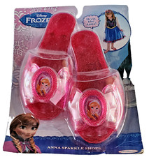 Disney Frozen Anna Sparkle Shoes 2013 Pink Sz 6-9 Ages 3 by Jakks Pacific