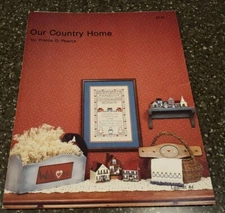 Our Country Home Sampler by Freida G. Pearce Cross Stitch Leaflet 4