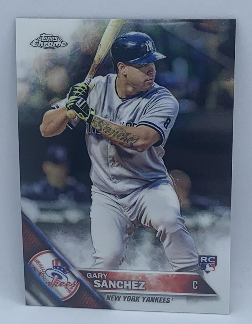2016 Topps Chrome Gary Sanchez Yankees #143 RC