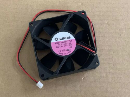 SUNON KD1208PTS1 8025 80mm x 80mm x 25mm Cooler Cooling Case Fan 12V 1.9W 2Wire - Afbeelding 1 van 4