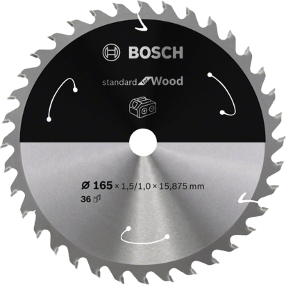 New Genuine Bosch 2608837687 Standard for Wood Circular Saw Blade For Cordless