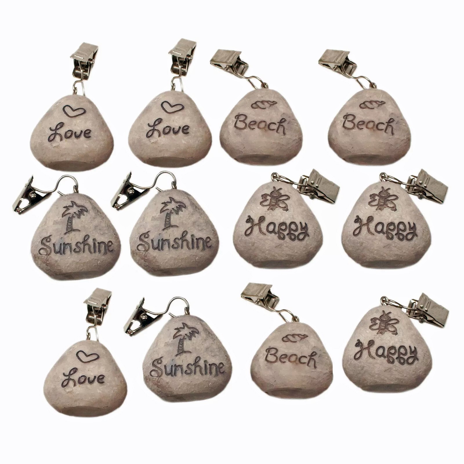 Tischtuchgewichte Set – 4er, 8er, 12er Pack – Tischdeckenbeschwerer für Garten